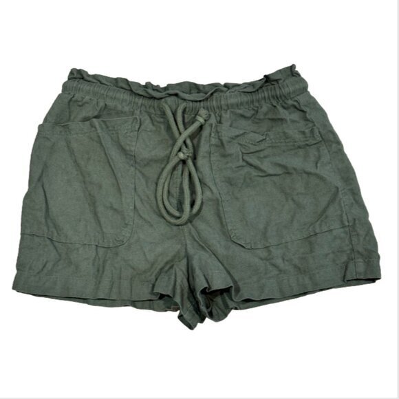 Universal Thread Pants - Universal Thread Sage Linen & Rayon Shorts